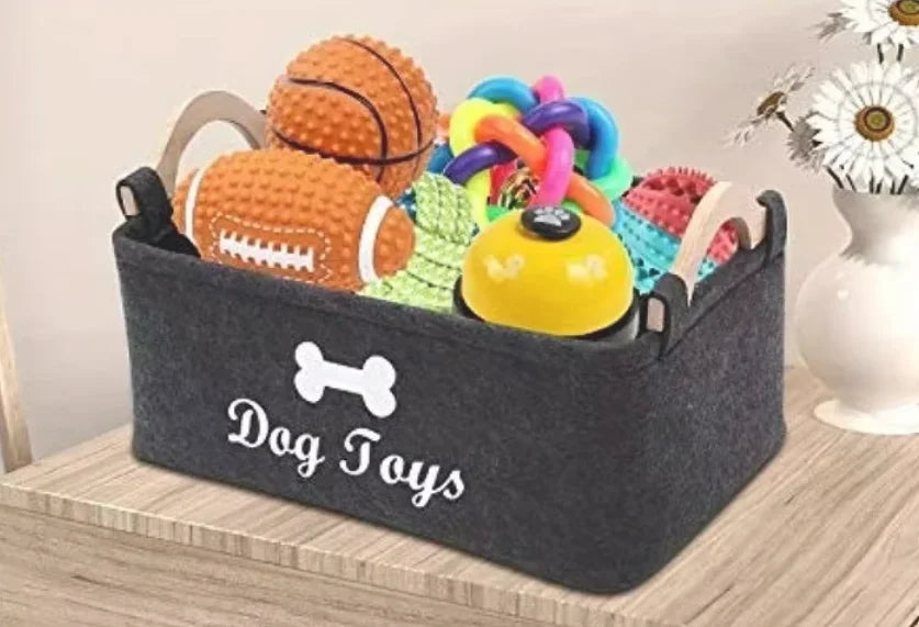 Dog Toy Basket