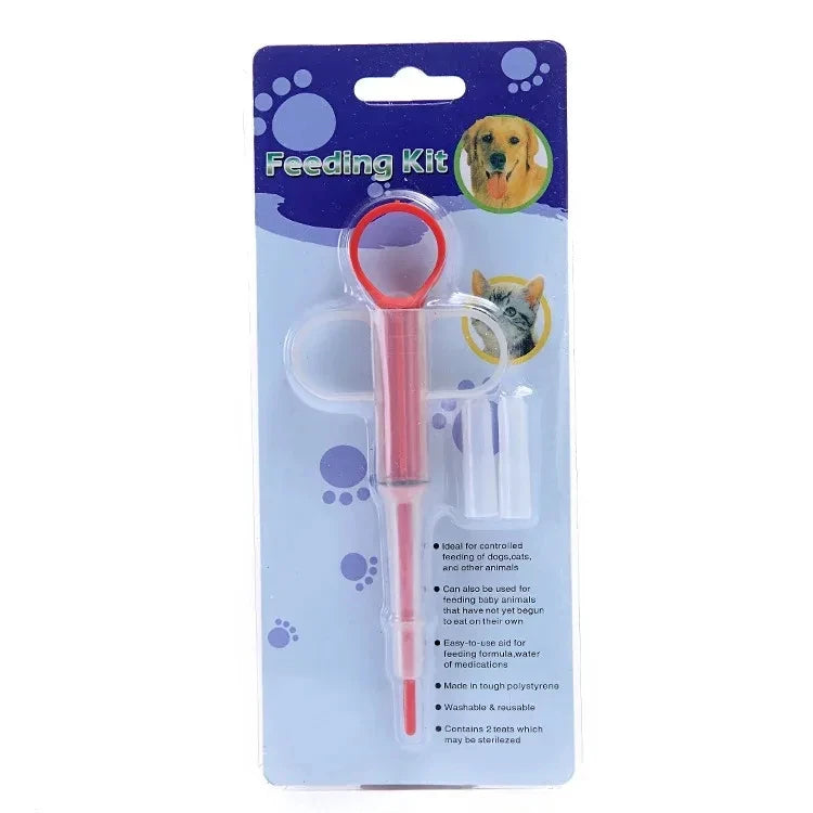 Cat Tablet Syringe Feeder