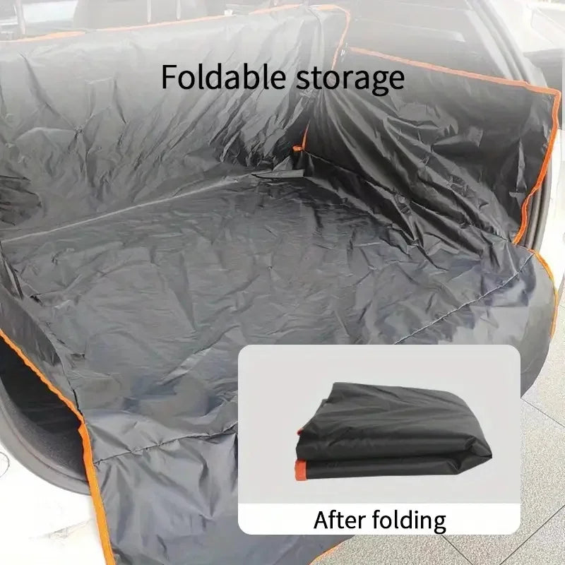 Strapazierfähige Kofferraummatte aus Polyester für Haustiere