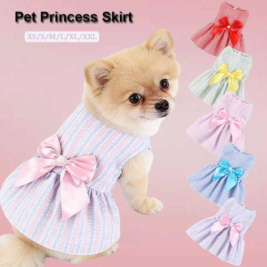 Kleines Hundeblumen-Prinzessinnenkleid
