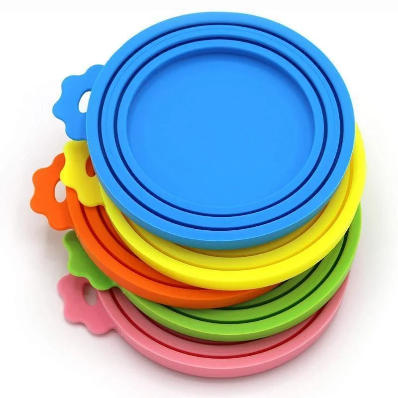 Bols d'alimentation réutilisables en silicone 3-en-1 pour animaux de compagnie