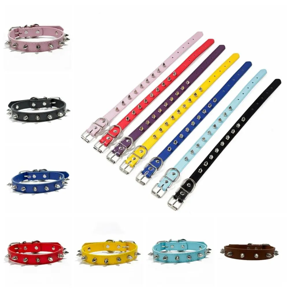 Halsband für Katze und Hund aus Leder