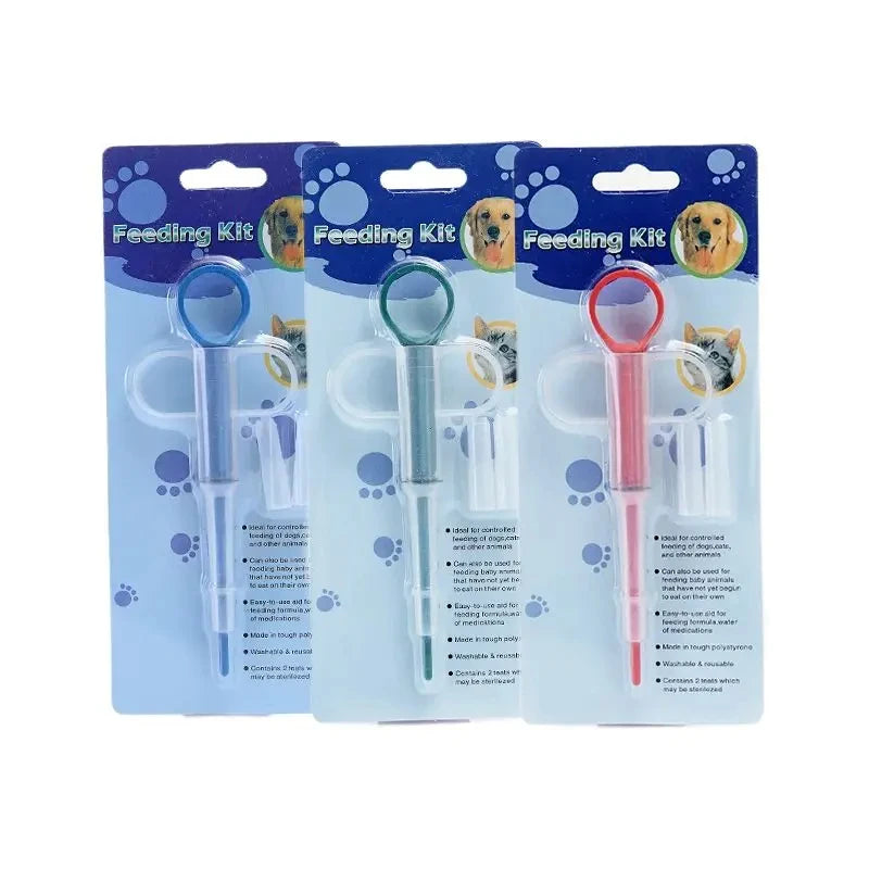 Cat Tablet Syringe Feeder