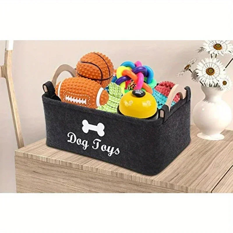 Dog Toy Basket