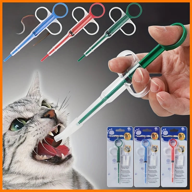 Cat Tablet Syringe Feeder