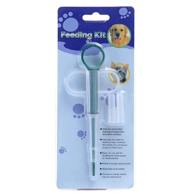 Cat Tablet Syringe Feeder