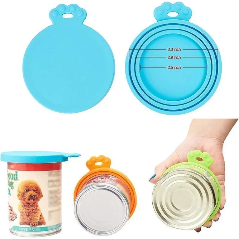 Bols d'alimentation réutilisables en silicone 3-en-1 pour animaux de compagnie