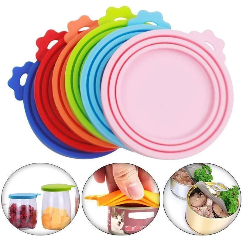 Bols d'alimentation réutilisables en silicone 3-en-1 pour animaux de compagnie