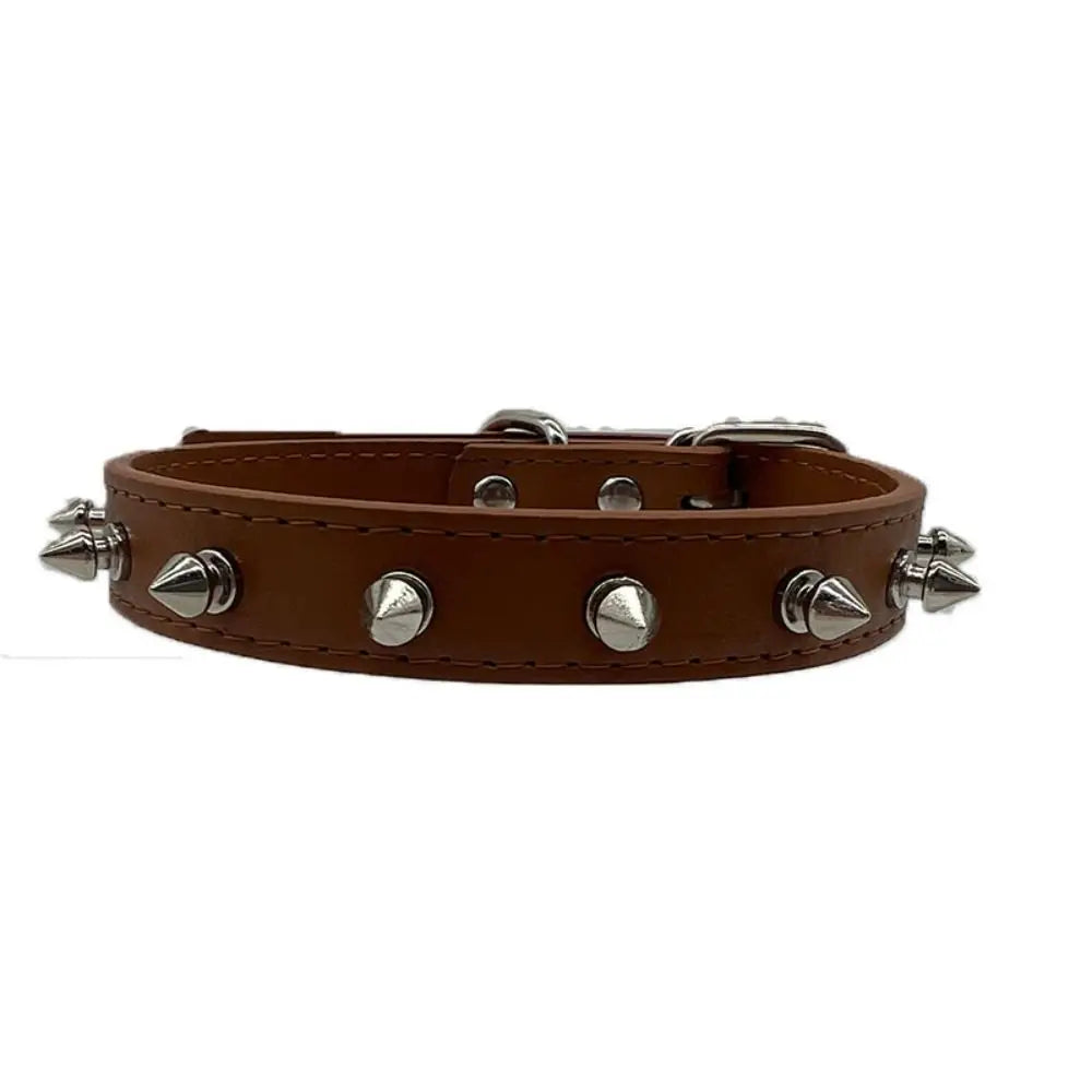 Halsband für Katze und Hund aus Leder