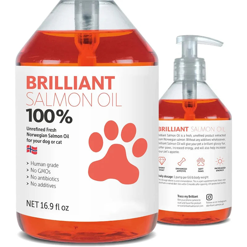 200ml Lachsöl für Haustiere