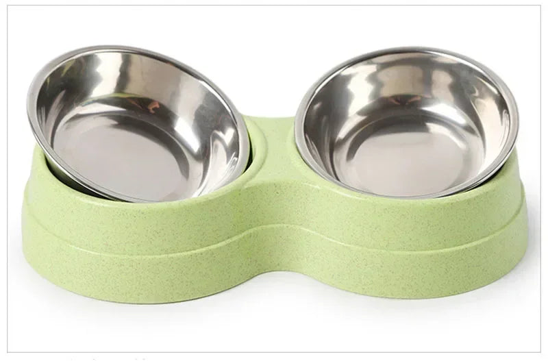 Double Pet Bowls
