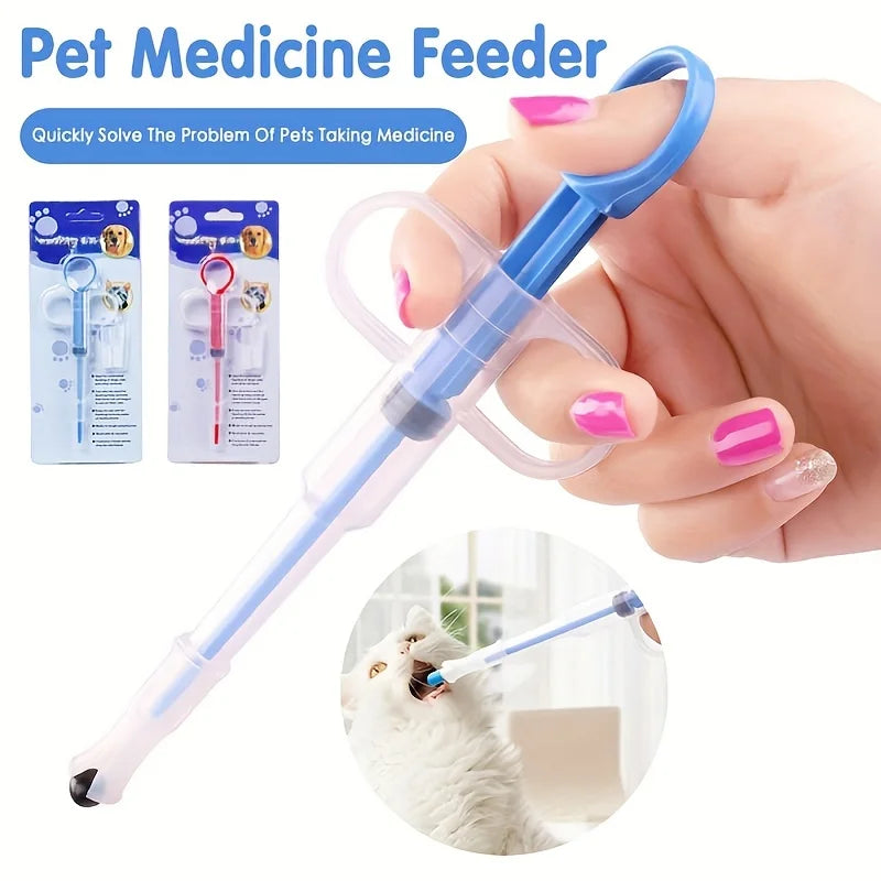 Cat Tablet Syringe Feeder