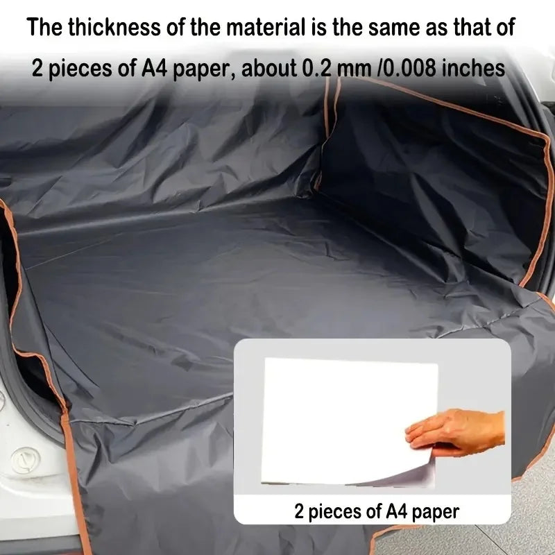 Strapazierfähige Kofferraummatte aus Polyester für Haustiere