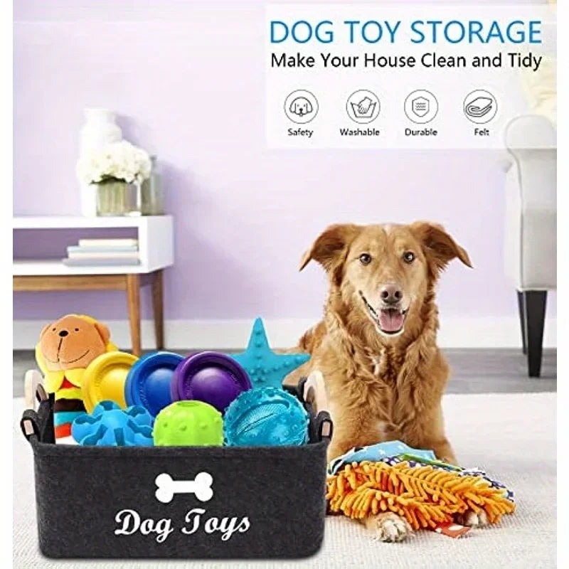 Dog Toy Basket