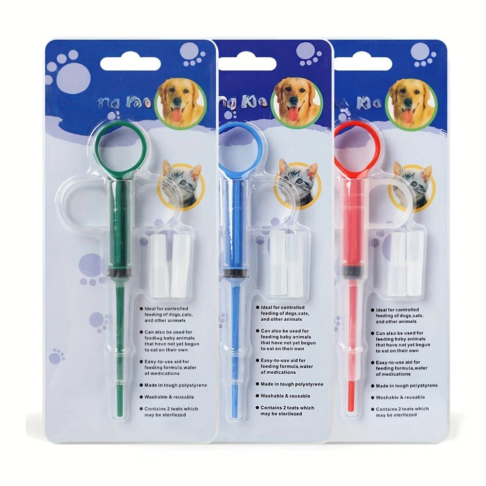 Cat Tablet Syringe Feeder